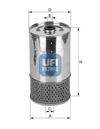 UFI Масляный фильтр 25.499.00