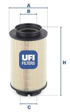 UFI kuro filtras 26.014.00