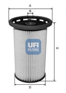 UFI kuro filtras 26.025.00