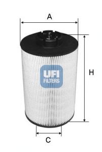 UFI Топливный фильтр 26.039.00