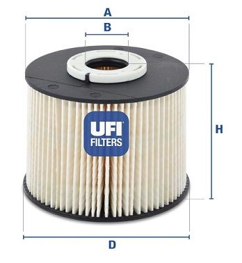 UFI kuro filtras 26.055.00