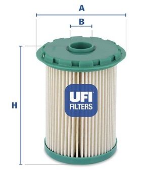 UFI Топливный фильтр 26.693.00