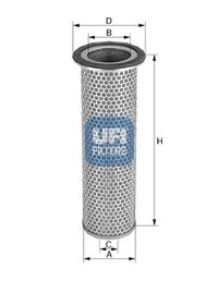 UFI Воздушный фильтр 27.039.00