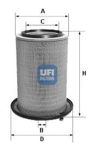 UFI oro filtras 27.158.00