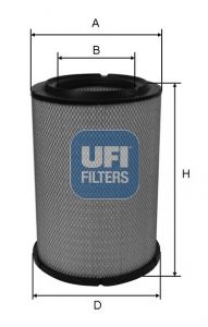 UFI oro filtras 27.608.00
