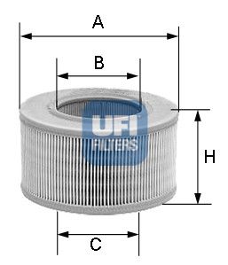 UFI Воздушный фильтр 27.726.00