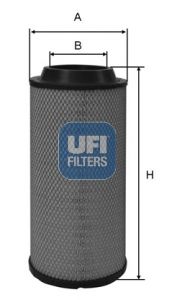 UFI Воздушный фильтр 27.A06.00