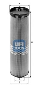 UFI Воздушный фильтр 27.A51.00
