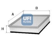 UFI Воздушный фильтр 30.082.00