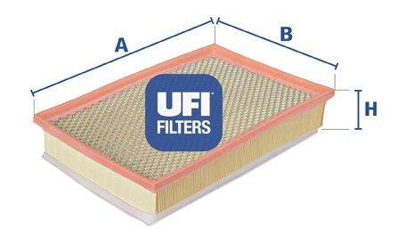 UFI Воздушный фильтр 30.090.00