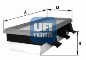 UFI oro filtras 30.108.00