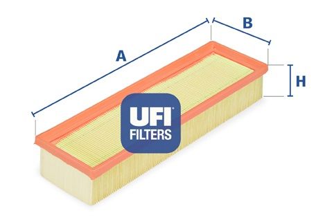 UFI Воздушный фильтр 30.186.00