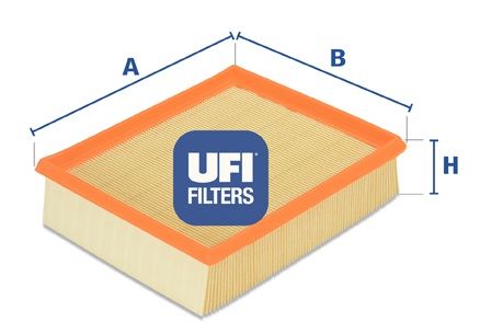 UFI Воздушный фильтр 30.195.00