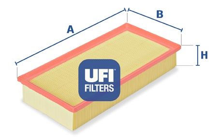 UFI Воздушный фильтр 30.933.00