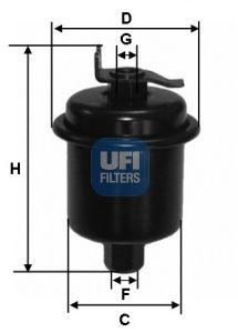 UFI Топливный фильтр 31.621.00