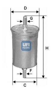 UFI kuro filtras 31.710.00