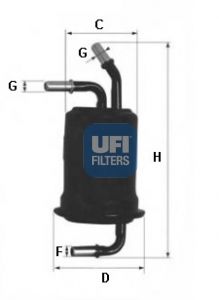 UFI kuro filtras 31.762.00