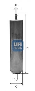 UFI kuro filtras 31.952.00