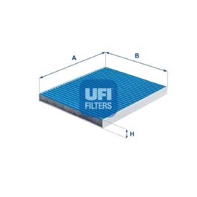 UFI Фильтр, воздух во внутренном пространстве 34.256.00