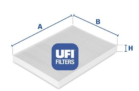 UFI filtras, salono oras 53.006.00
