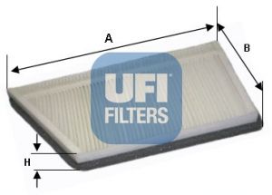 UFI filtras, salono oras 53.044.00