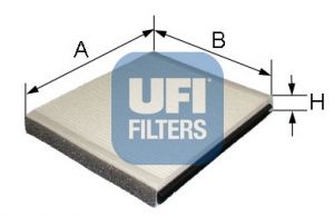 UFI filtras, salono oras 53.051.00