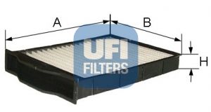 UFI filtras, salono oras 53.107.00