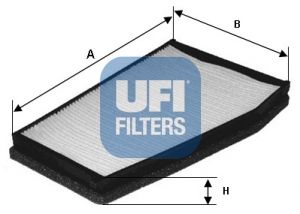 UFI filtras, salono oras 53.133.00