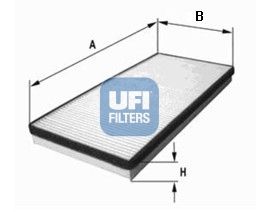 UFI filtras, salono oras 53.222.00