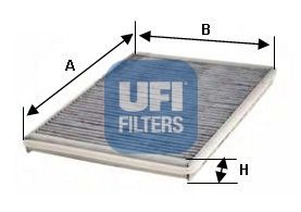 UFI filtras, salono oras 54.102.00