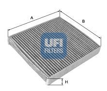 UFI filtras, salono oras 54.106.00