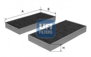 UFI filtras, salono oras 54.215.00