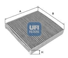 UFI Фильтр, воздух во внутренном пространстве 54.217.00