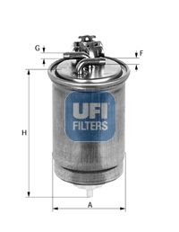 UFI Топливный фильтр 55.427.00