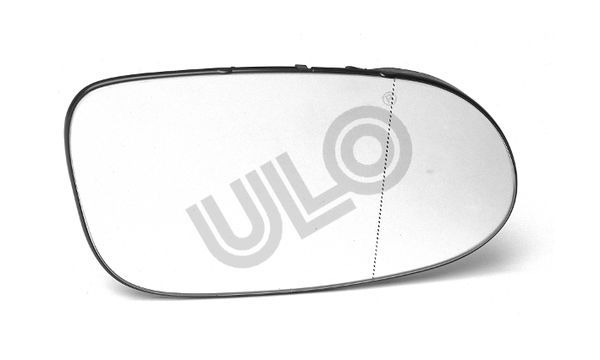 ULO veidrodėlio stiklas, išorinis veidrodėlis 6465-06