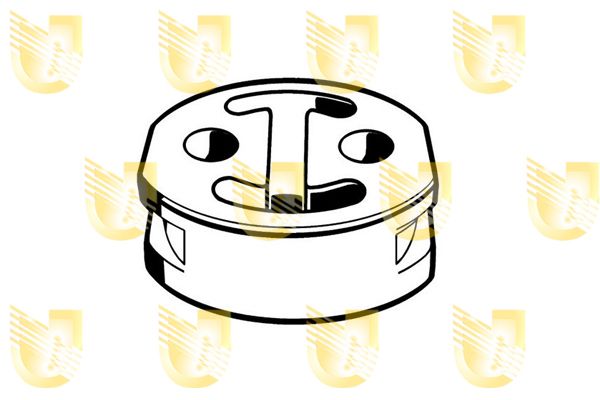 UNIGOM guminė juosta, išmetimo sistema 165132