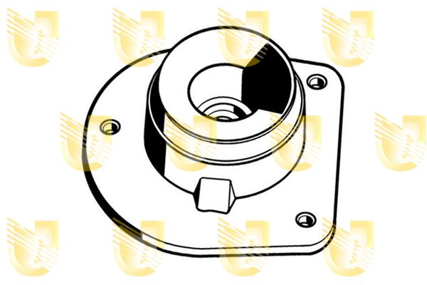 UNIGOM Опора стойки амортизатора 390500