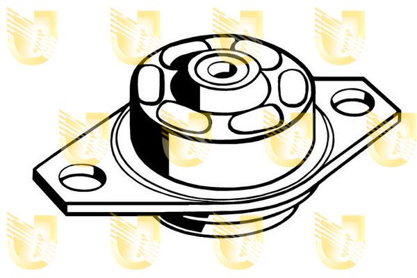 UNIGOM Подвеска, двигатель 395042