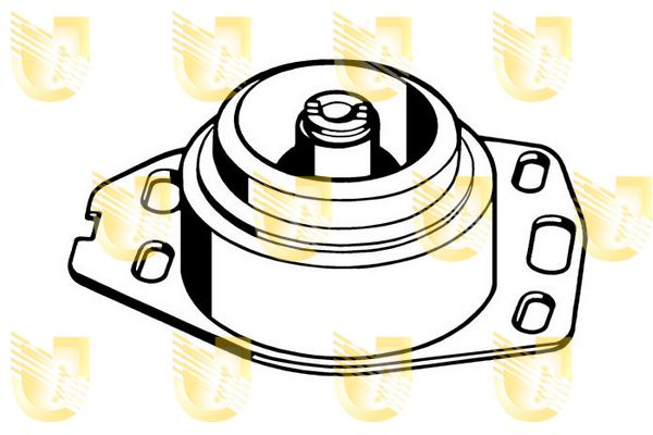UNIGOM Подвеска, двигатель 395111