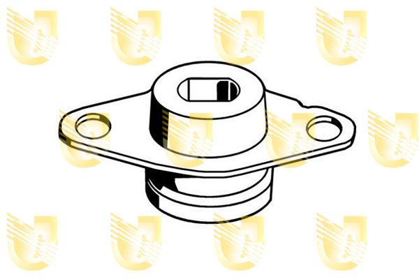 UNIGOM Подвеска, двигатель 396147