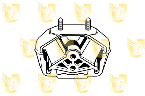 UNIGOM Подвеска, двигатель 396516