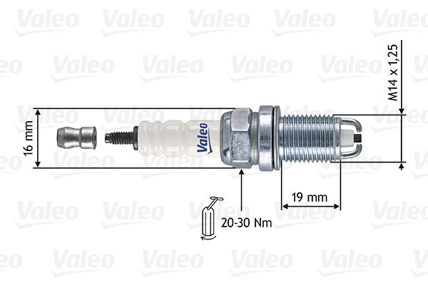 VALEO Свеча зажигания 246850