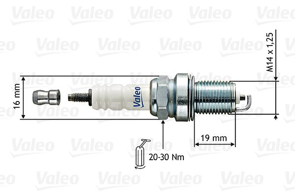 VALEO uždegimo žvakė 246853