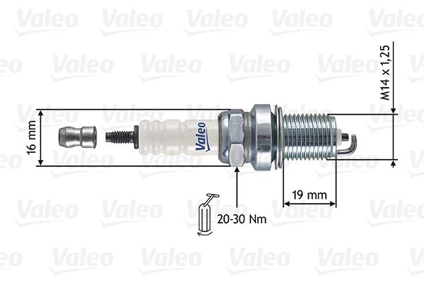 VALEO Свеча зажигания 246855