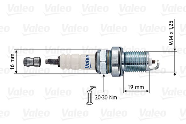 VALEO Свеча зажигания 246871