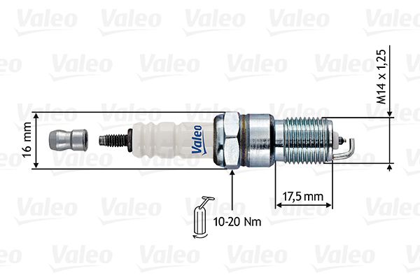 VALEO Свеча зажигания 246875