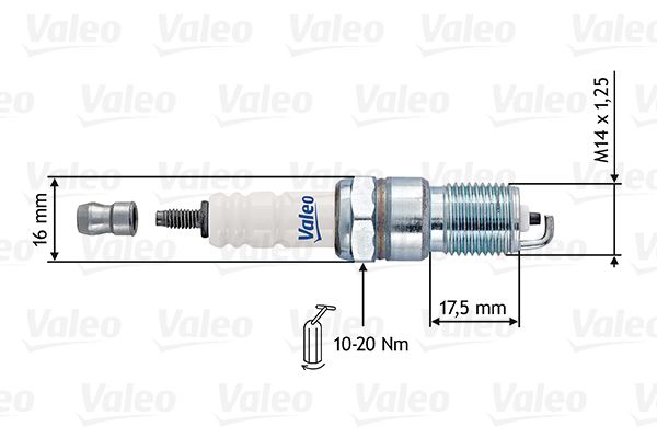 VALEO Свеча зажигания 246910