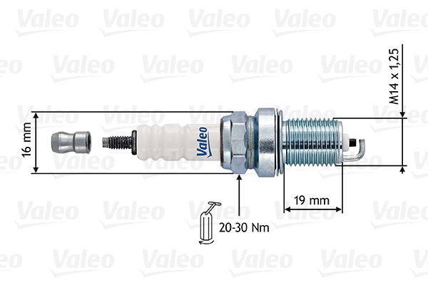 VALEO Свеча зажигания 246911