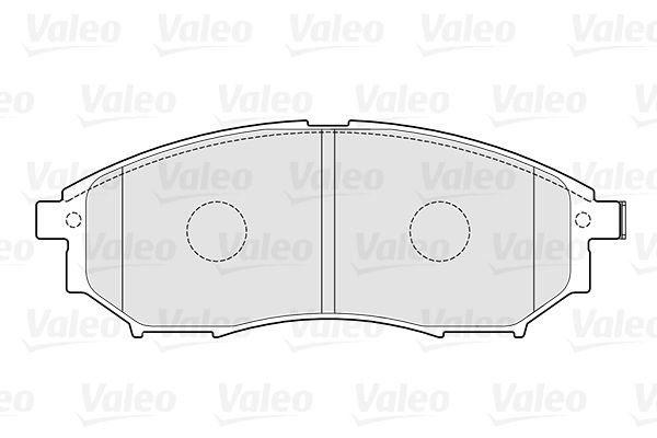 VALEO Комплект тормозных колодок, дисковый тормоз 301337
