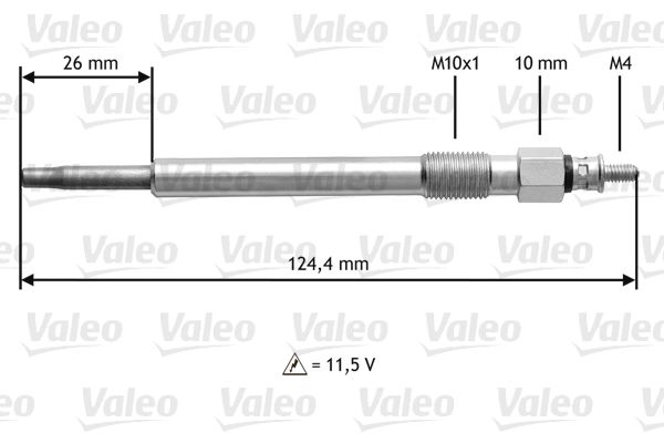 VALEO kaitinimo žvakė 345162